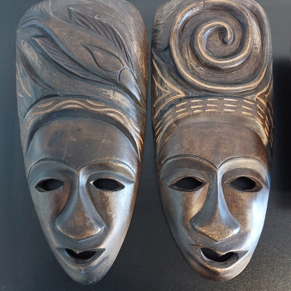 African masks decoration 60$ - Picture 4 of 5
